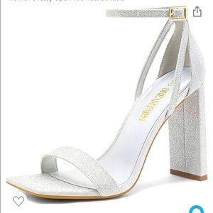 Dream Paris Silver Sandals